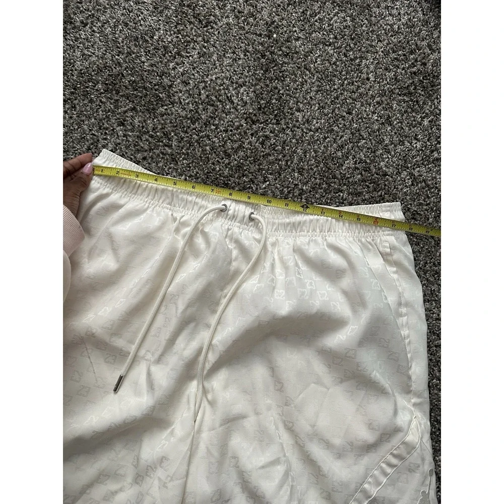 Jordan Shorts Mens XL Beige Tan Sail Essentials Woven Diamond Logo